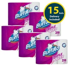 12 Rolls Buffalo Three Ply