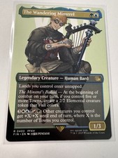 The Wandering Minstrel (Borderless)✅ Final Fantasy ✅ (mtg)