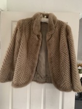 Mink Fur Jacket Size 8 - 10