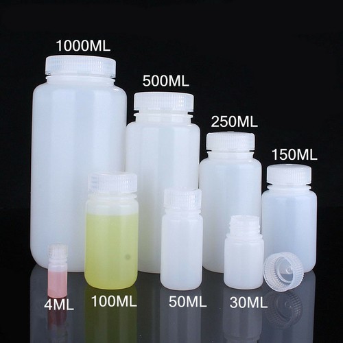 Hdpe bottles empty - bottles, sealed