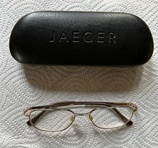 Pair of Jaeger Titanium Framed Glasses - Model 212; C.60