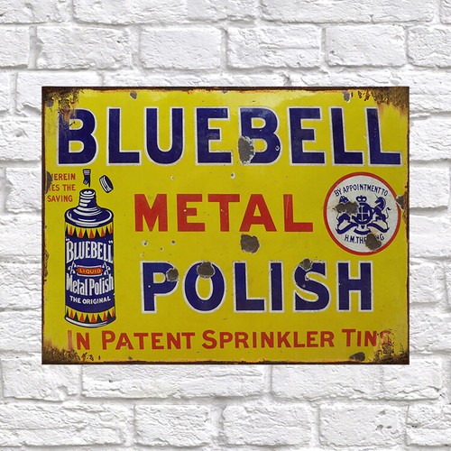 Bluebell polish retro - polish,, metal