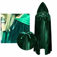 Adult Velvet Hooded Robe Cloak