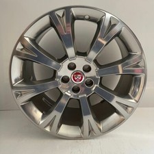 Jaguar XJ XK 20" Orona Wheel | Genuine Jaguar OEM Polished Rear Wheel C2D7286