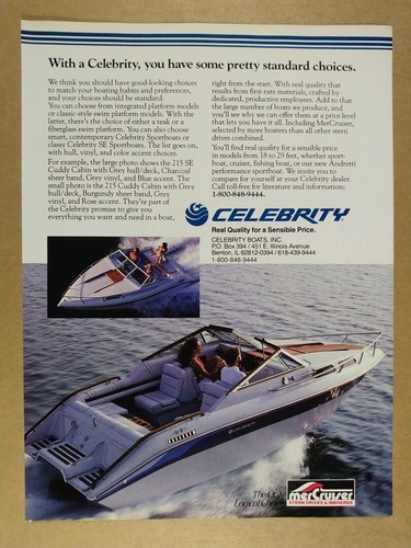 1989 celebrity 215 cuddy - se,