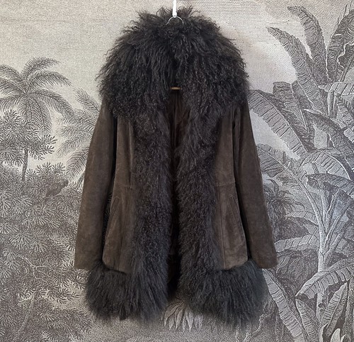 Rare vintage boho - afghan, coat
