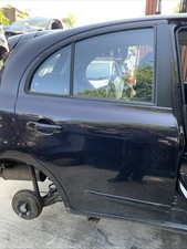 NISSAN MICRA 2011 DRIVER REAR