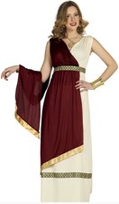 Red Roman Lady Costume Greek