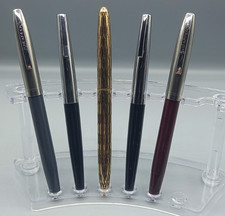 Job Lot of Vintage Sheaffer Fountain Pens Imperial x 2 Lady x 1 Stylist x 2 GWO