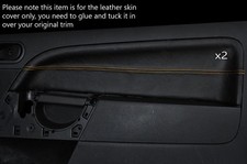 YELLOW STITCH 2X FRONT DOOR