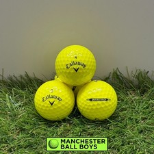Callaway Warbird Golf Balls x24 Pearl / A Grade Yellow