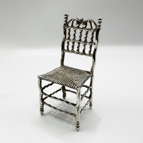 Vintage miniature chair 925 - miniature,