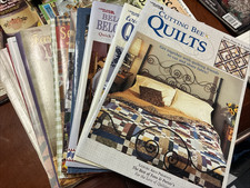 17 x Leisure Arts Quilting Magazine Bundle Crafting Sewing Decor Home D9