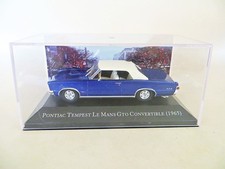 ALTAYA/IXO/DeAgostini '1965 PONTIAC TEMPEST LE MANS GTO CONVERTIBLE.  1:43 BOXED
