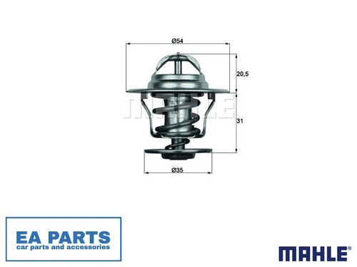 Thermostat coolant for audi - thermostat,,