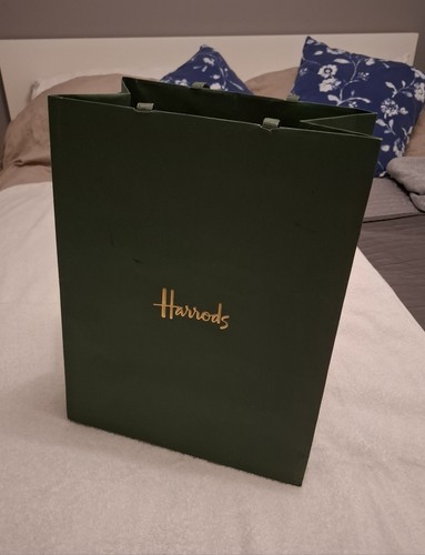 Large dark green and - dark, gold