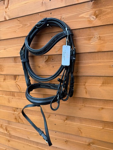Eco softy black leather horse - eco,