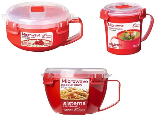 Sistema microwave bowl set - microwave, 3