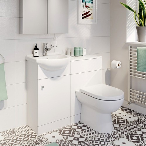 Modern bathroom toilet - &, basin