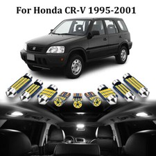 8x White LED Car Interior