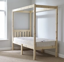 Four POSTER BED FRAME - 3ft