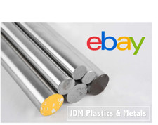 STAINLESS STEEL 304 ROUND SOLID BAR ROD 3/16" 1/4" 3/8" 1/2" 5/8" 3/4" 7/8" 1" 