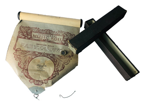 Pianola roll music piano paper - roll,