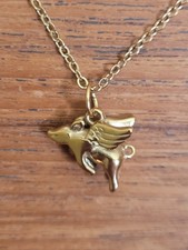 Gold Plated Flying Pig
