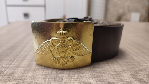 Original оfficer leather belt - leather,