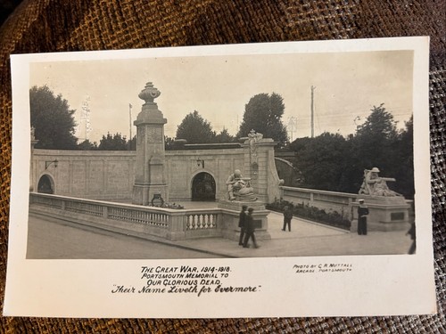 1920s rppc portsmouth - rppc, war