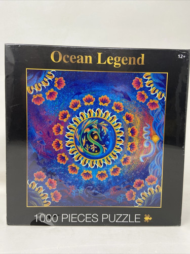 1000 piece ocean themed round - ocean,