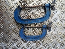 Old Vintage Record G Clamps 4"