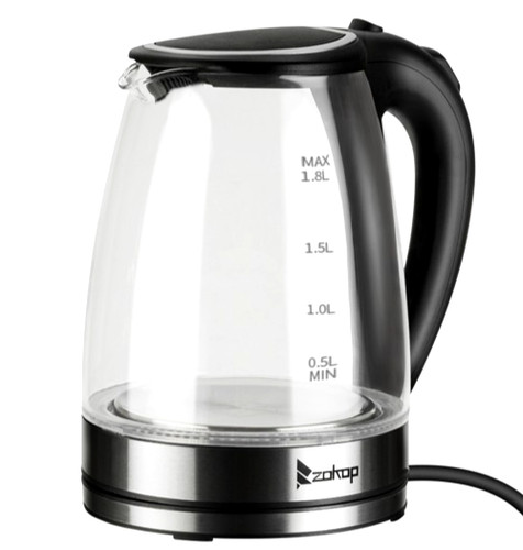 Electric glass kettle - glass,