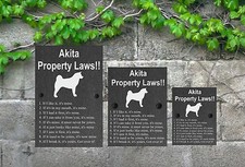 Property Laws Funny Dog Slate