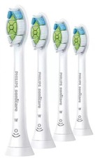 4 Pack - Philips Sonicare W Diamond Clean White Electric Toothbrush Heads