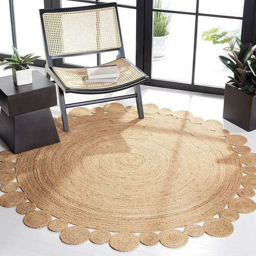 Rug round design - rug, 100%