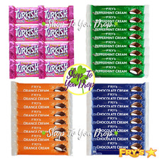 32 FRYS CREAM & TURKISH DELIGHT Milk Dark Chocolate Fry's Birthday Present Gift