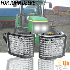 LH RH Grill LED Corner LIGHT For JOHN DEERE 6310 6410 6610 6810 6910 AL78177