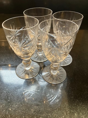 Vintage lead crystal sherry - ,