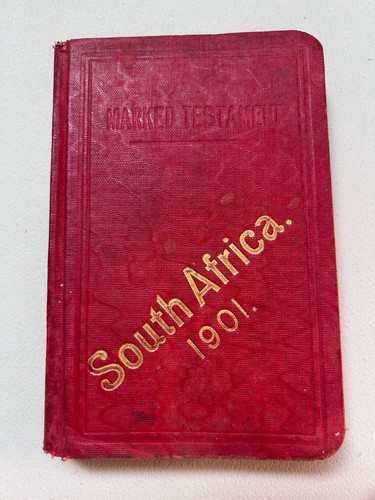 Marked testament bible south - testament,
