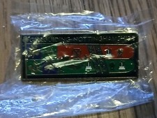 Girl Guide Metal Standard Pin Badge Girlguiding Nottinghamshire