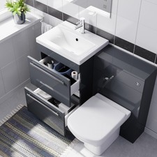 Nes Home 1000mm Dark Grey