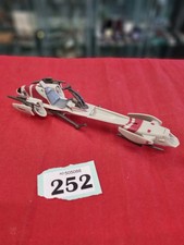 Hasbro Star Wars The Clone Wars BARC Speeder Bike Figure White/Red 2005 LFL Toy