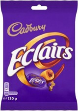 Cadbury Chocolate Eclairs Bag