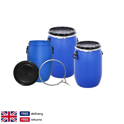 Litre blue drum barrel - 30,