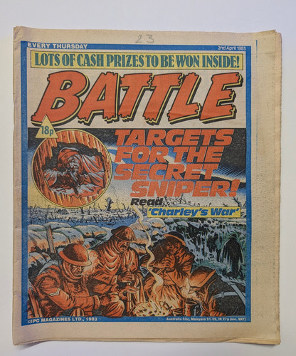 Battle comic 2nd - battle, 1983