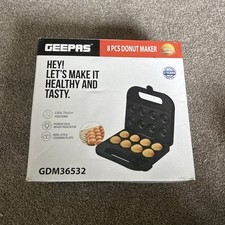 Geepas 8 piece doughnut donut maker GDM36532