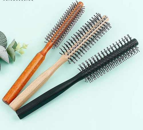 Round hair brush - round, curling