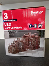 CHRISTMAS LIGHT UP PARCELS SET
