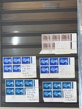SPECIALISED COLLECTION OF UNMOUNTED MINT MACHIN CYLINDER BLOCKS